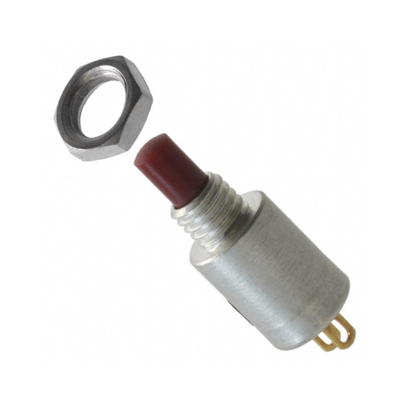 1 pcs : 39-12 - SWITCH PUSH SPST-NO 0.5A 115V