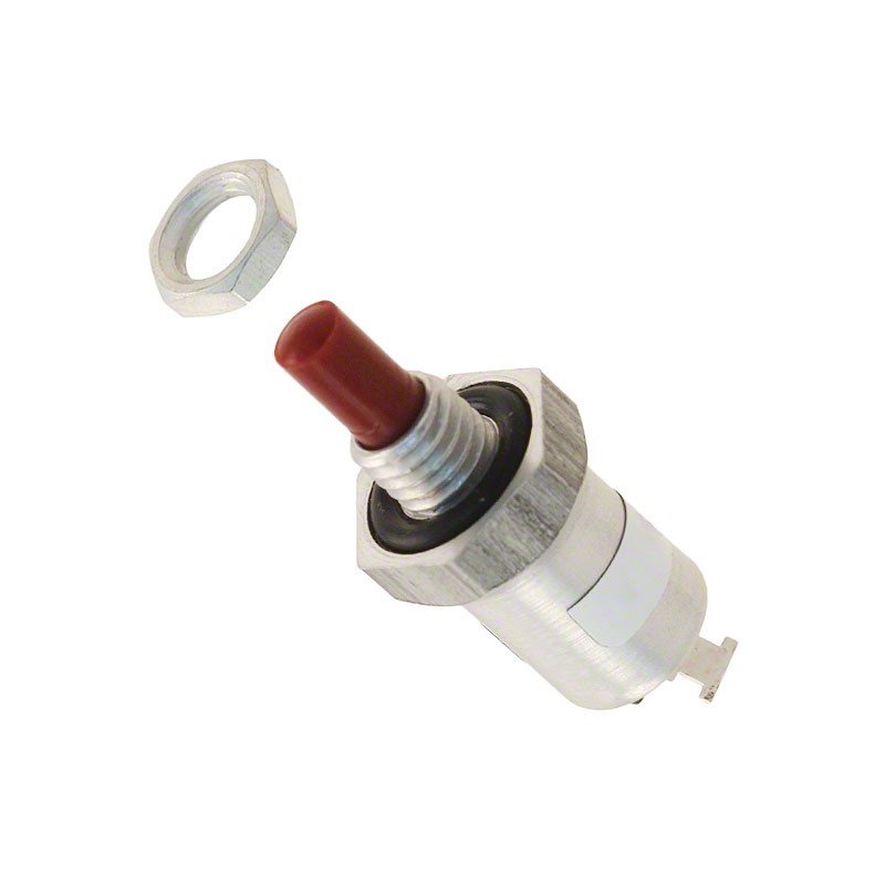 1 pcs : 39-352 RED - SWITCH PUSH SPST-NC 0.25A 115V