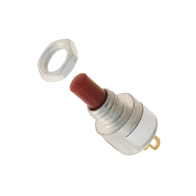 1 pcs : 39-601 RED - SWITCH PUSH SPST-NO 0.15A 5V