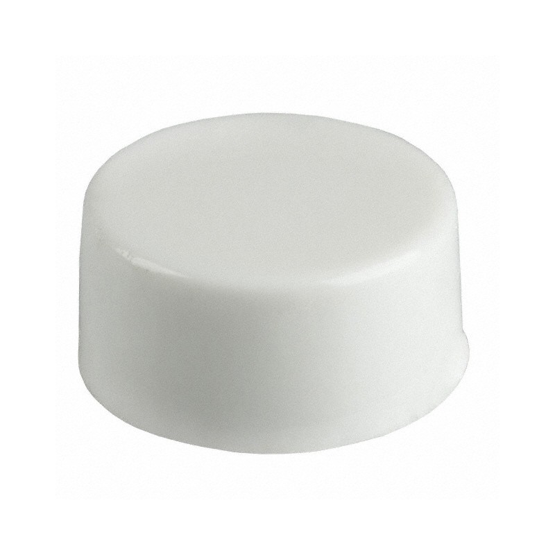 1 pcs : 3S1-C2-1 - CAP PUSHBUTTON ROUND WHITE