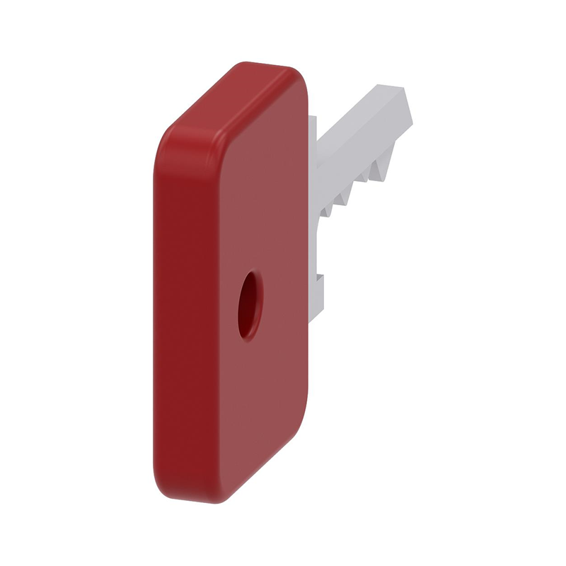 1 pcs : 3SU19500FK200AA0 - KEY O.M.R. LOCK NO. 73037, RED