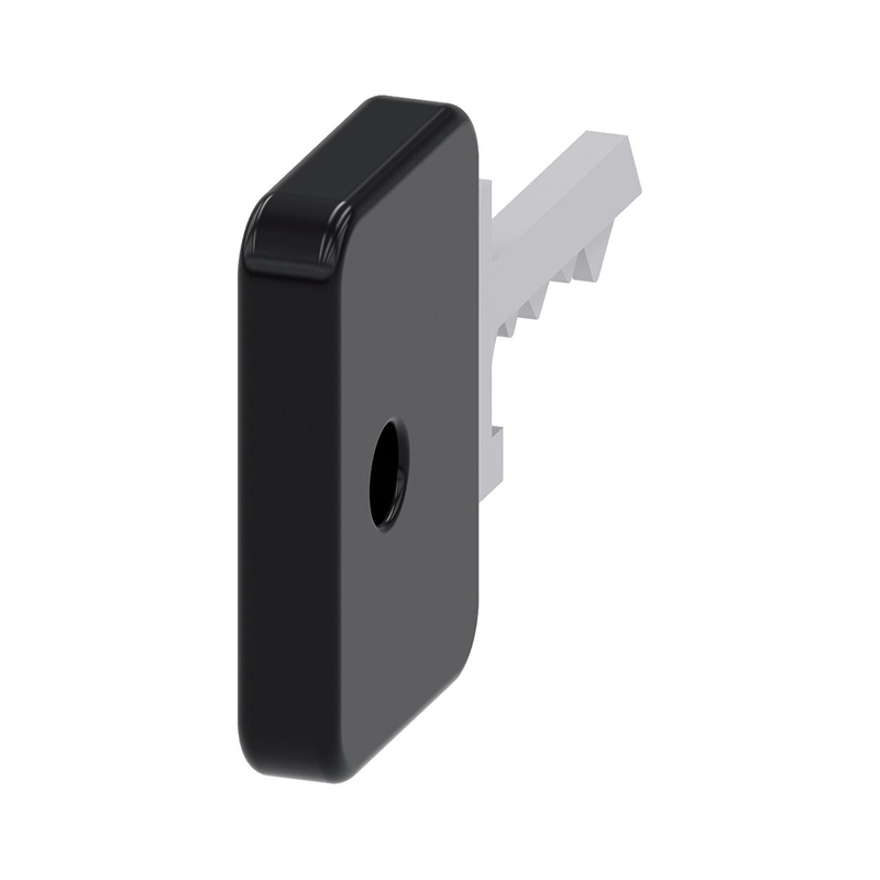 1 pcs : 3SU19500FL100AA0 - KEY O.M.R. LOCK NO. 73034, BLACK