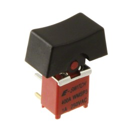 1 pcs : 400AWMSP3R1BLKM6QE - SWITCH ROCKER SPDT 3A 120V
