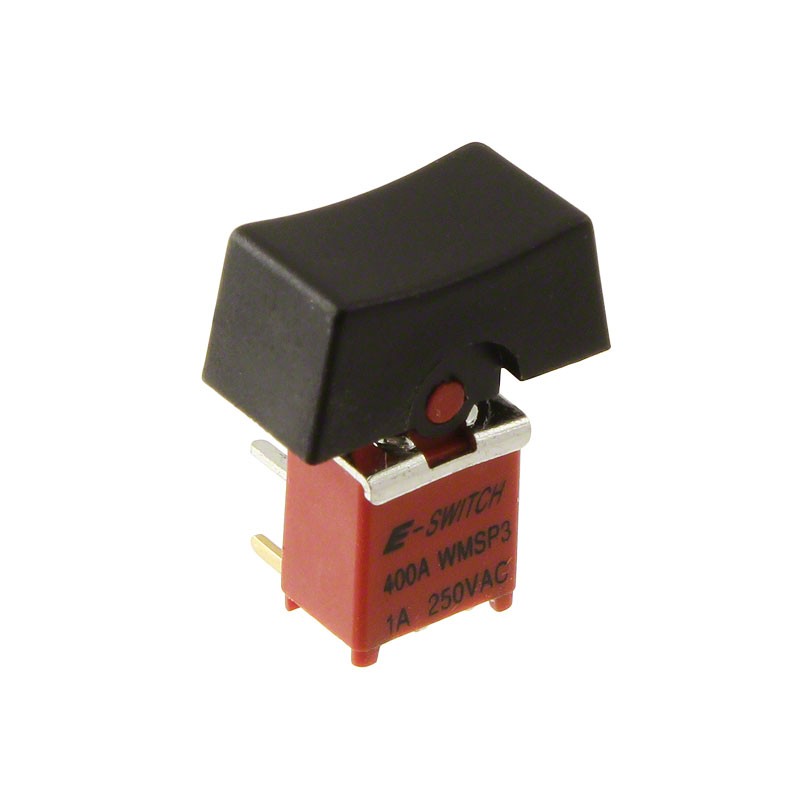 1 pcs : 400AWMSP3R1BLKM6QE - SWITCH ROCKER SPDT 3A 120V