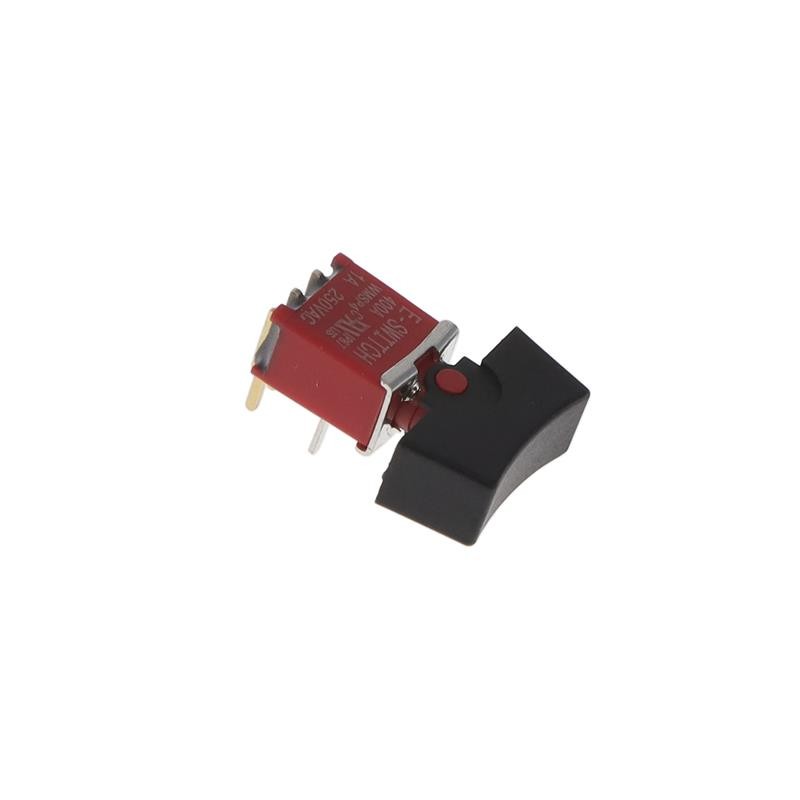 1 pcs : 400AWMSP4R2BLKM6QE - SWITCH ROCKER SPDT 3A 120V