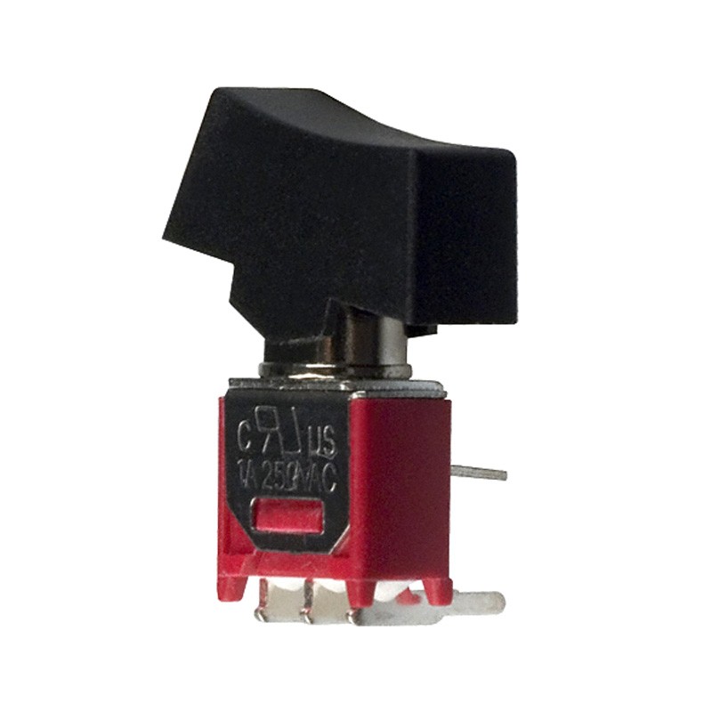1 pcs : 400MSP1R6BLKM6QE - SWITCH ROCKER SPDT 3A 120V