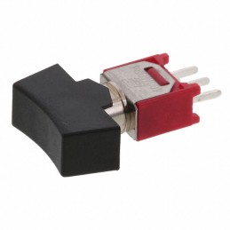 1 pcs : 400MSP4R6BLKM2QE - SWITCH ROCKER SPDT 3A 120V