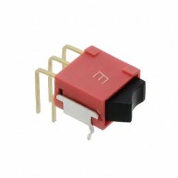 1 pcs : 400UDP1R1BLKM6RE - SWITCH ROCKER DPDT 0.4VA 20V