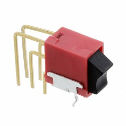 1 pcs : 400UDP1R1BLKM7RE - SWITCH ROCKER DPDT 0.4VA 20V