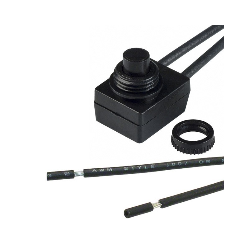 1 pcs : 40-3355-01 - SWITCH PUSHBUTTON SPST 2A 14V