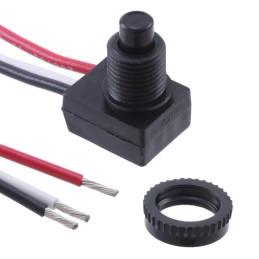 1 pcs : 40-4169-00 - SWITCH PUSHBUTTON SPDT 2A 14V