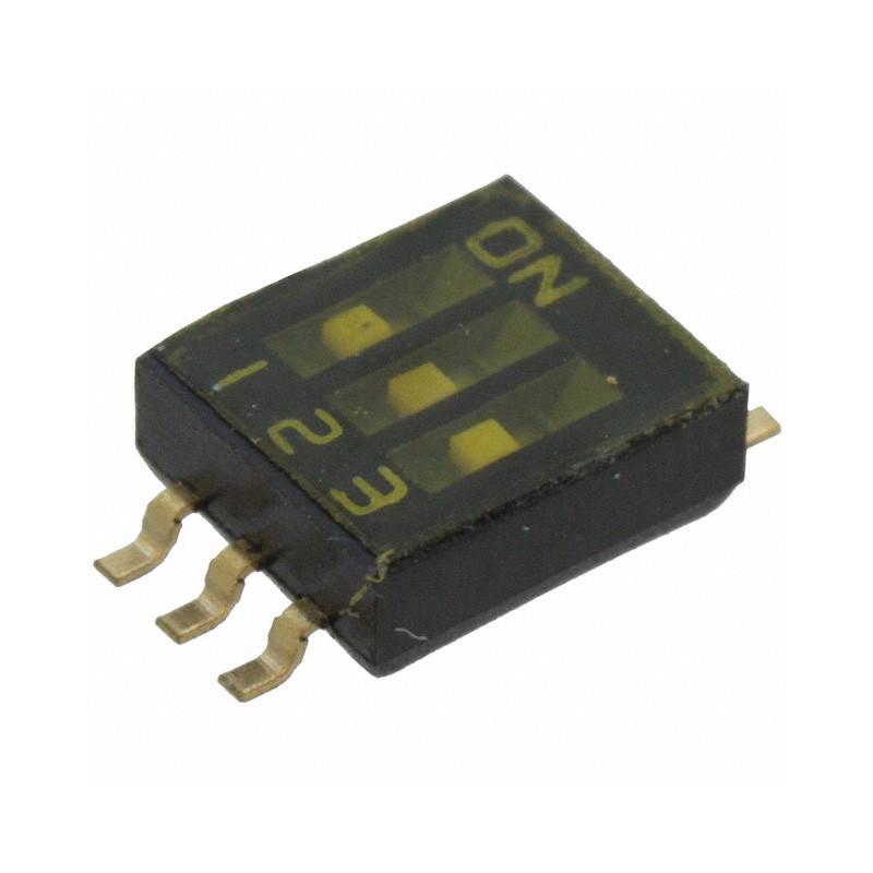 1 pcs : 416131160803 - SWITCH SLIDE DIP SPST 0.025A 24V