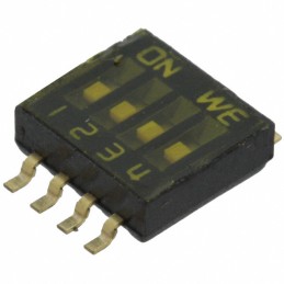 1 pcs : 416131160804 - SWITCH SLIDE DIP SPST 0.025A 24V