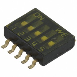 1 pcs : 416131160805 - SWITCH SLIDE DIP SPST 0.025A 24V