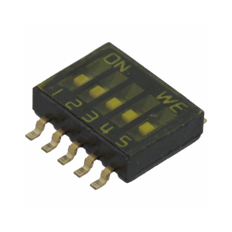 1 pcs : 416131160805 - SWITCH SLIDE DIP SPST 0.025A 24V