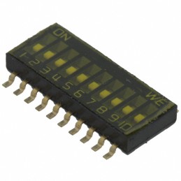 1 pcs : 416131160810 - SWITCH SLIDE DIP SPST 0.025A 24V