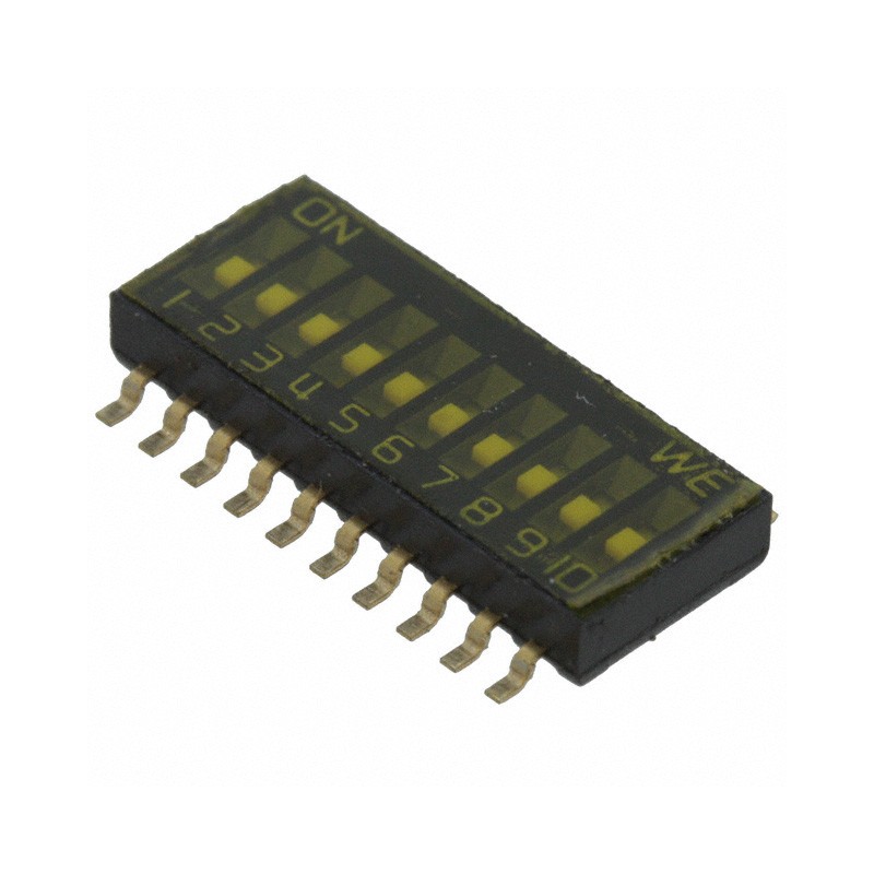 1 pcs : 416131160810 - SWITCH SLIDE DIP SPST 0.025A 24V