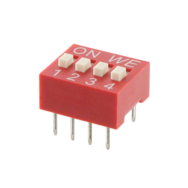 1 pcs : 418117270904 - SWITCH SLIDE DIP SPST 0.025A 24V