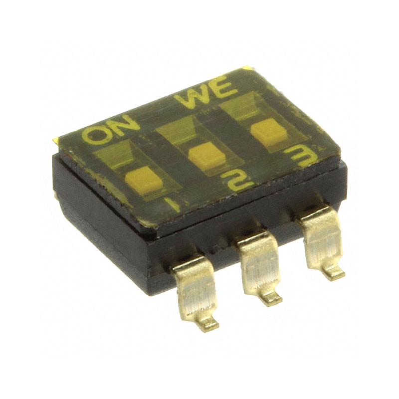 1 pcs : 418121160803 - SWITCH SLIDE DIP SPST 0.025A 24V