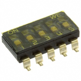 1 pcs : 418121160805 - SWITCH SLIDE DIP SPST 0.025A 24V