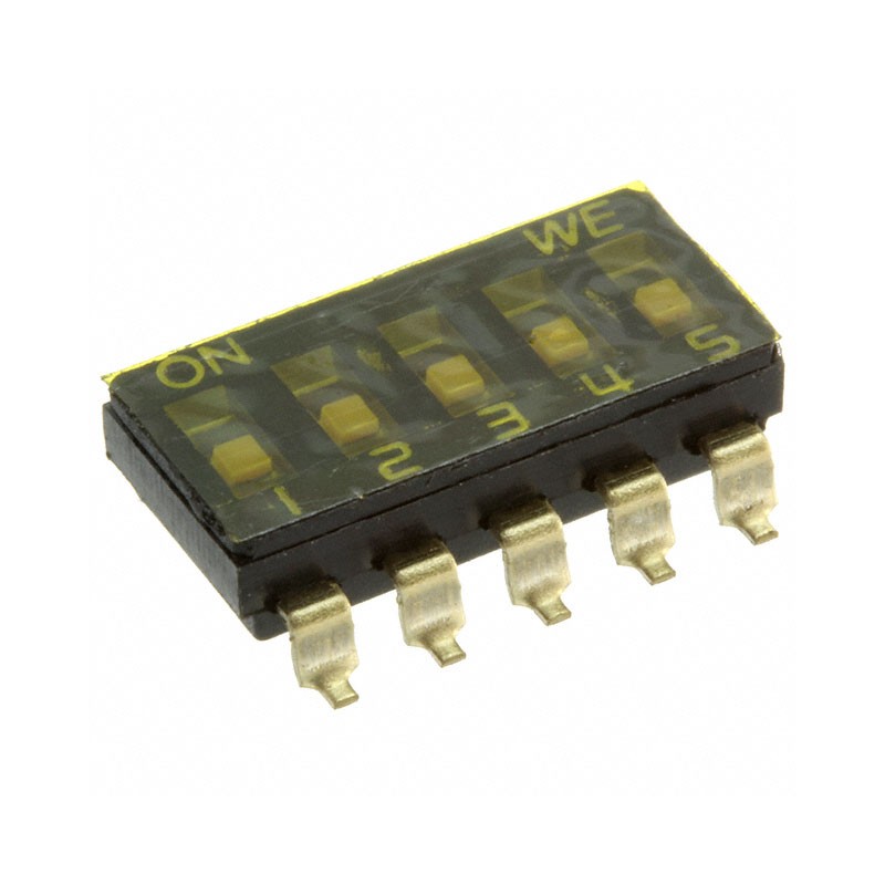 1 pcs : 418121160805 - SWITCH SLIDE DIP SPST 0.025A 24V