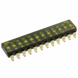 1 pcs : 418121160812 - SWITCH SLIDE DIP SPST 0.025A 24V