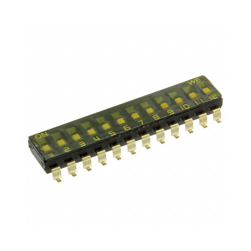 1 pcs : 418121160812 - SWITCH SLIDE DIP SPST 0.025A 24V