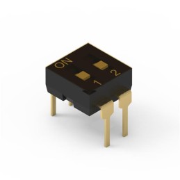 1 pcs : 418127160902 - SWITCH SLIDE DIP SPST 0.025A 24V