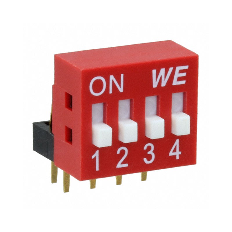 1 pcs : 418217270904A - SWITCH SLIDE DIP SPST 0.025A 24V