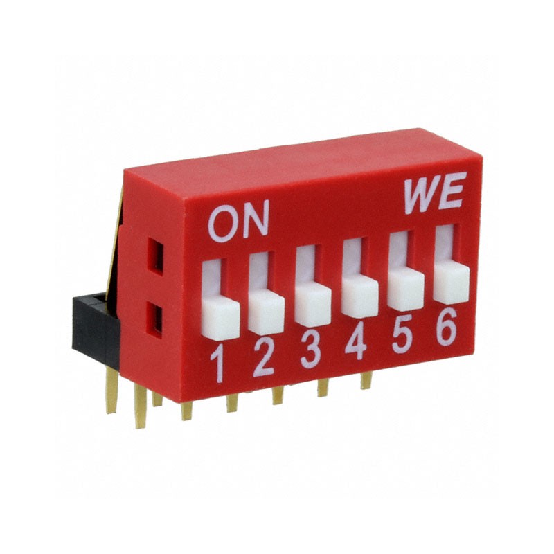 1 pcs : 418217270906A - SWITCH SLIDE DIP SPST 0.025A 24V