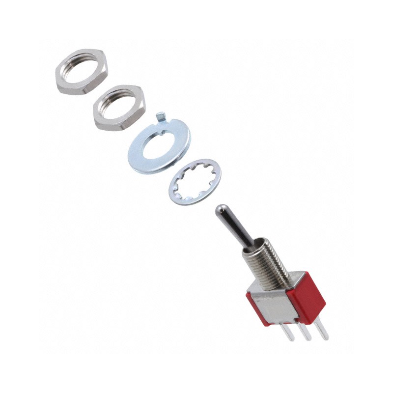 1 pcs : 4-1825136-5 - SWITCH TOGGLE SPDT 5A 120V