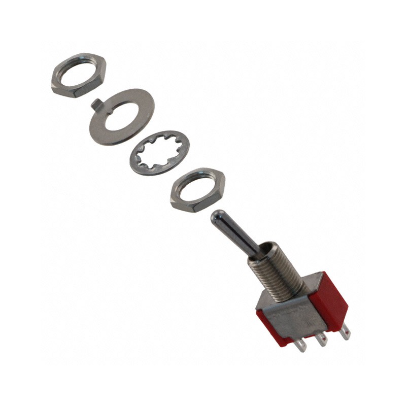 1 pcs : 4-1825136-9 - SWITCH TOGGLE SPDT 5A 120V