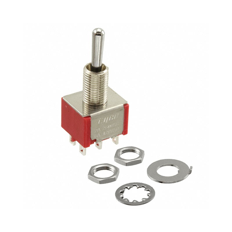 1 pcs : 4-1825139-2 - SWITCH TOGGLE SP3T 5A 120V