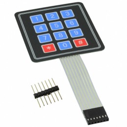 1 pcs : 419 - SWITCH KEYPAD 12KEY NON-ILLUM
