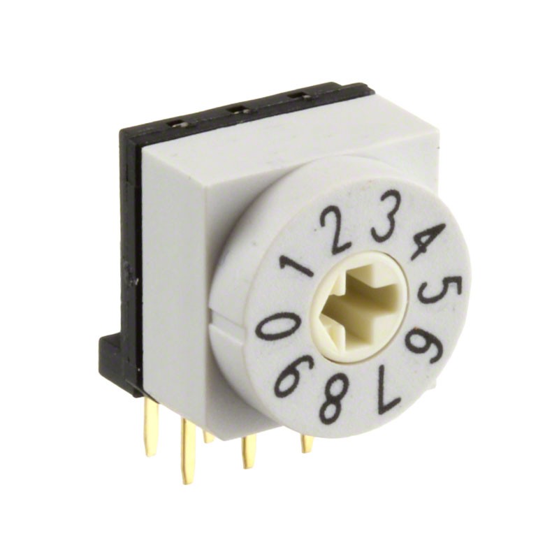 1 pcs : 428427520910 - SWITCH ROTARY DIP BCD 0.15A 24V