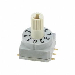 1 pcs : 428521420910 - SWITCH ROTARY DIP BCD 0.15A 24V
