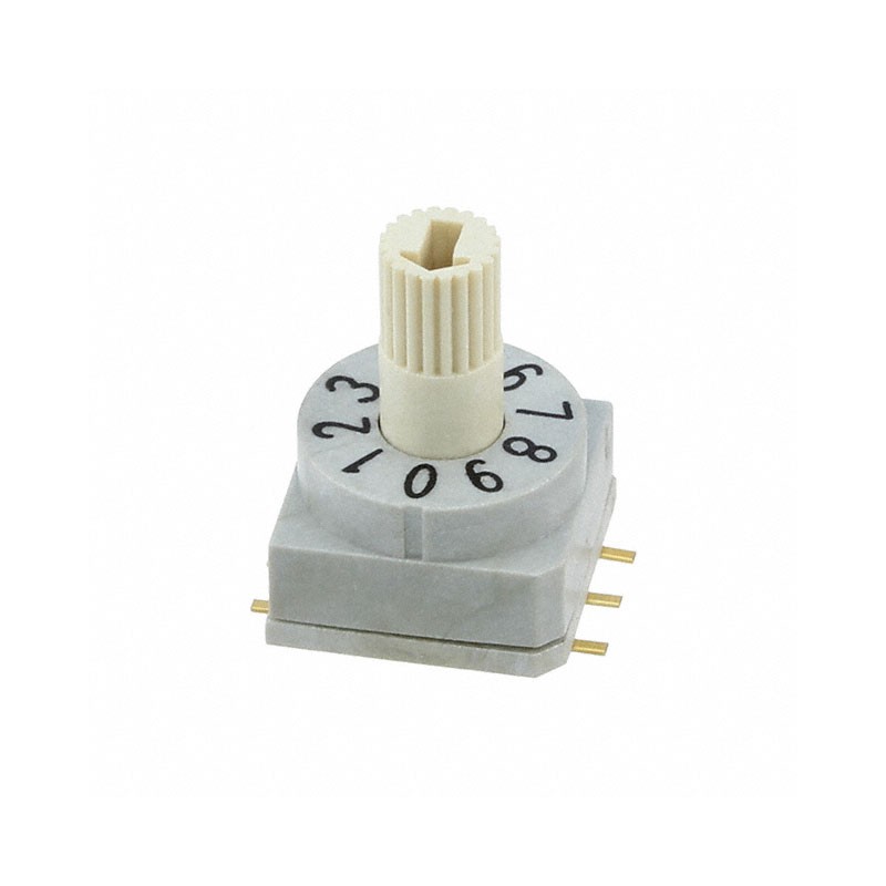 1 pcs : 428521420910 - SWITCH ROTARY DIP BCD 0.15A 24V