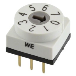 1 pcs : 428527320908 - SW ROTARY DIP OCTAL 0.15A 24V