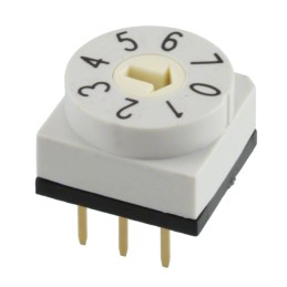 1 pcs : 428527320909 - SW ROTARY DIP OCT COMP 0.15A 24V