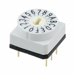 1 pcs : 428527320917 - SW ROTARY DIP HEX COMP 0.15A 24V
