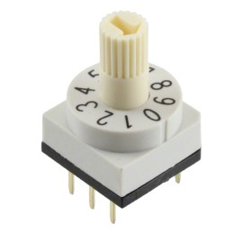 1 pcs : 428527420911 - SW ROTARY DIP BCD COMP 0.15A 24V