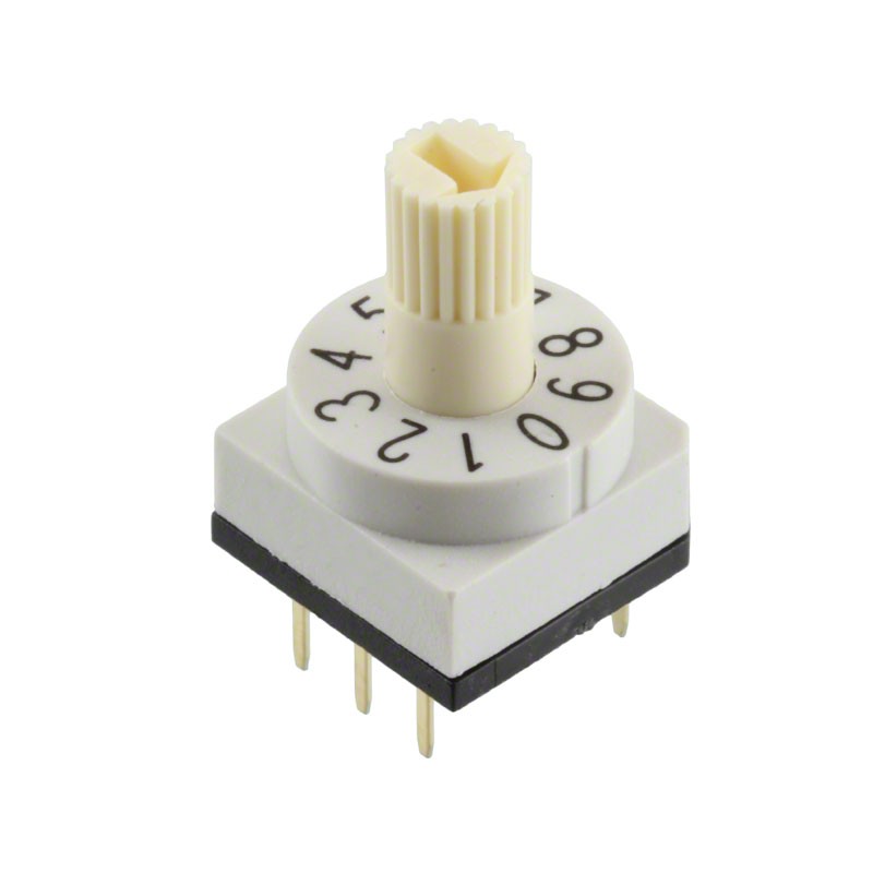 1 pcs : 428527420911 - SW ROTARY DIP BCD COMP 0.15A 24V