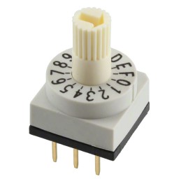 1 pcs : 428527420917 - SW ROTARY DIP HEX COMP 0.15A 24V