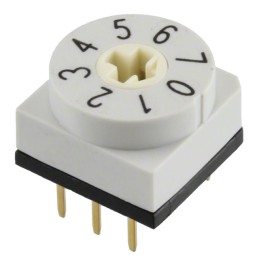1 pcs : 428527520909 - SW ROTARY DIP OCT COMP 0.15A 24V