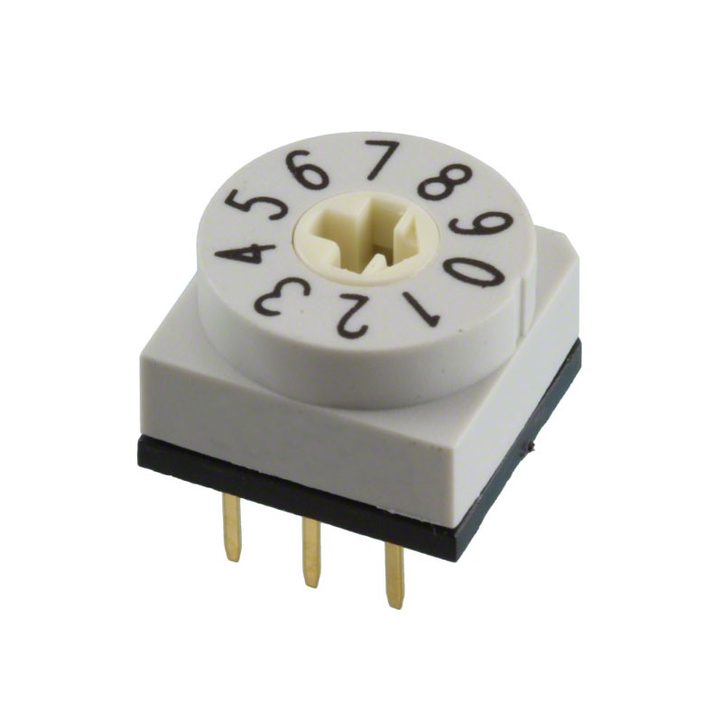 1 pcs : 428527520911 - SW ROTARY DIP BCD COMP 0.15A 24V