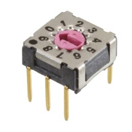 1 pcs : 428547320910 - SWITCH ROTARY DIP BCD 0.1A 42V
