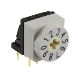 1 pcs : 429427520910 - SWITCH ROTARY DIP BCD 0.15A 24V