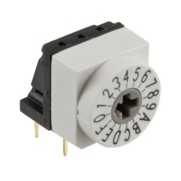 1 pcs : 429427520916 - SWITCH ROTARY DIP HEX 0.15A 24V