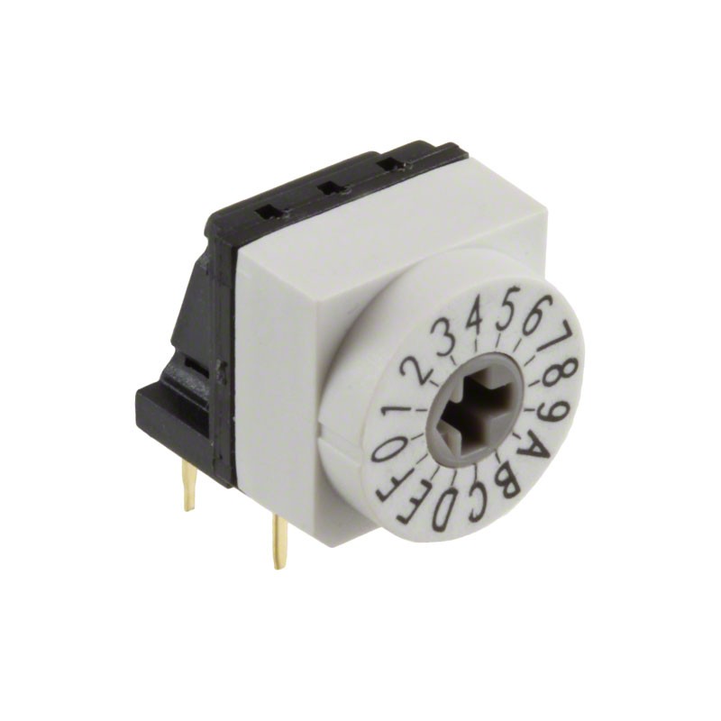 1 pcs : 429427520916 - SWITCH ROTARY DIP HEX 0.15A 24V