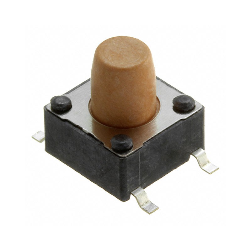 1 pcs : 430152070836 - SWITCH TACTILE SPST-NO 0.05A 12V